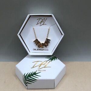 DBL Jewelry Custom Name Necklace REBEKAH New GIFTABLE